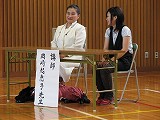 岡崎先生と娘さん