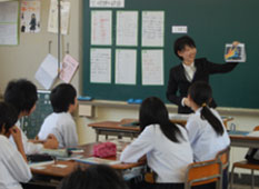 「たばこの害」教育実習