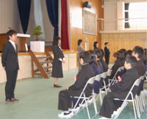 入学式・担任紹介
