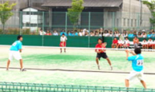ソフトテニス部 → 県大会