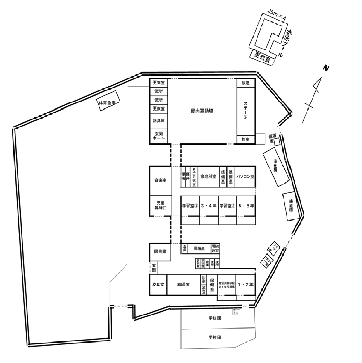 教室配置図